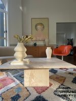 Bevelled Edge Marble Coffee Table